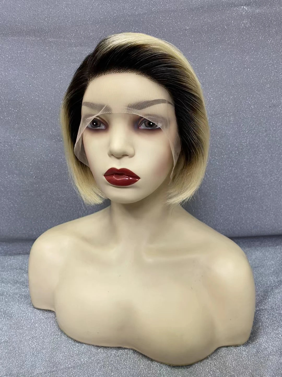 IYRS Hair | Chic Pixie Cut Short Bob Wig - 200% Density Brazilian Virgin Hair - Natural Hairline