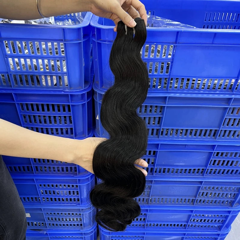 Wholesale 99J Burgundy SDD Straight Hair Bundles | 100% Raw Virgin Hair Factory Direct