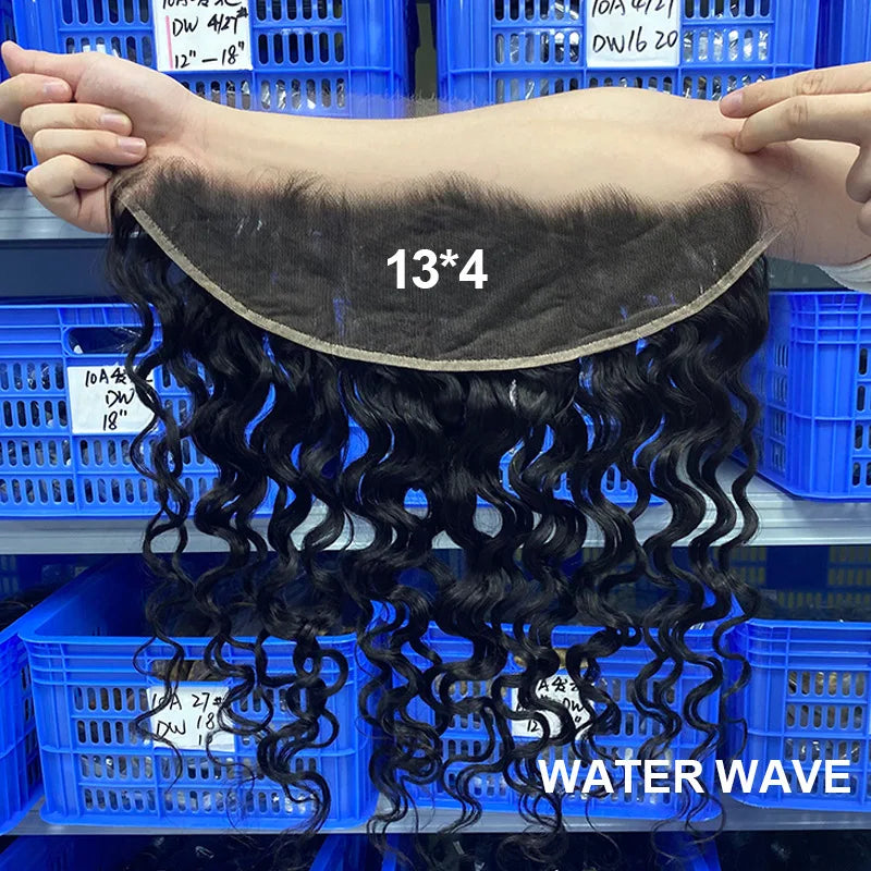 Wholesale 13x4 Italian Curly HD Lace Frontal | Undetectable Invisible Lace | 100% Virgin Brazilian Human Hair
