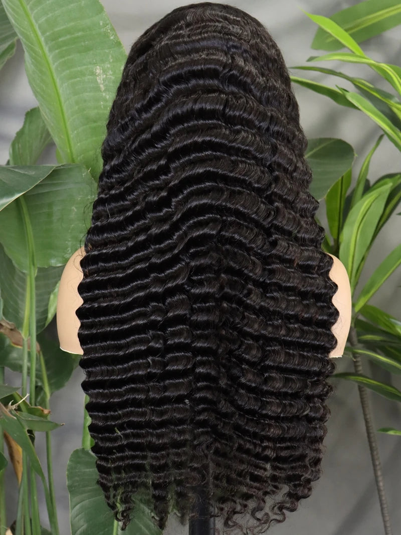 Wholesale 300% Density Deep Wave 5x5 HD Lace Wig | 30 Inch Double Drawn Vietnam Human Hair Factory Direct