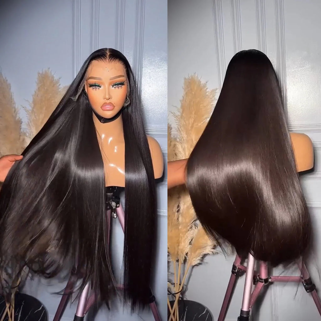 HD Lace Front Wig 13x4 Brazilian Human Hair - Straight/Deep Wave/Body Wave/Water Wave (14-40 Inch)