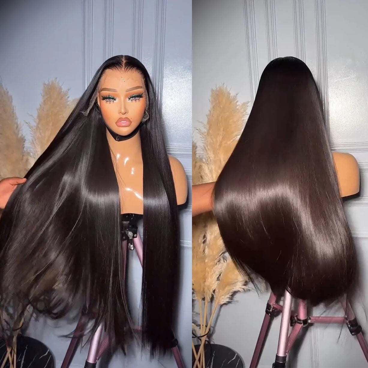 HD Lace Front Wig 13x4 Brazilian Human Hair - Straight/Deep Wave/Body Wave/Water Wave (14-40 Inch)