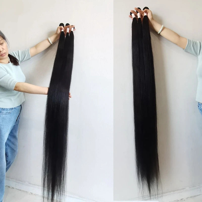 Wholesale 10-40 Inch 10A Remy Raw Unprocessed Vietnamese Human Hair Extensions Cuticle Aligned Virgin Straight Long Hair Bundles