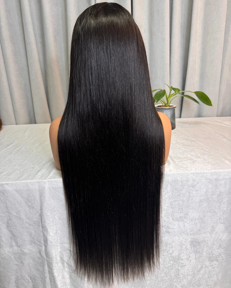 5x5 HD Lace Closure Wig Human Hair Vendors Wholesale High Quality Pre Plucked Bleach Knot Raw Brazilian Human Hair Glueless Wigs