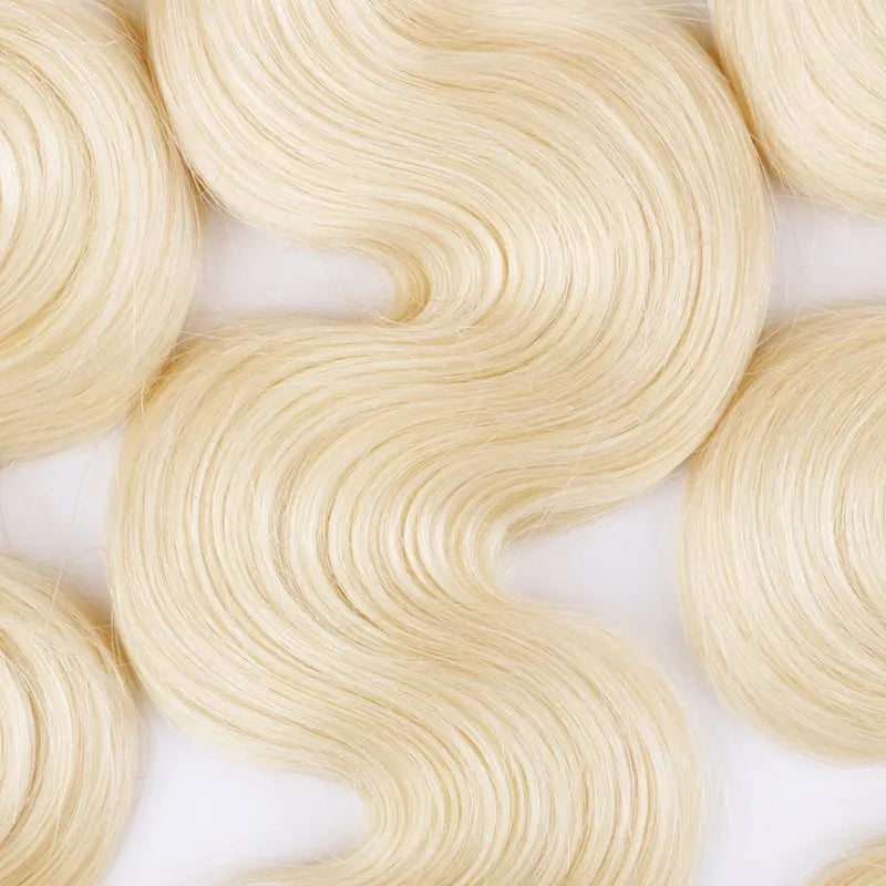 IYRS Hair | Luxury 613 Honey Blonde Body Wave Bundles - Premium Raw Mink Virgin Hair Extension