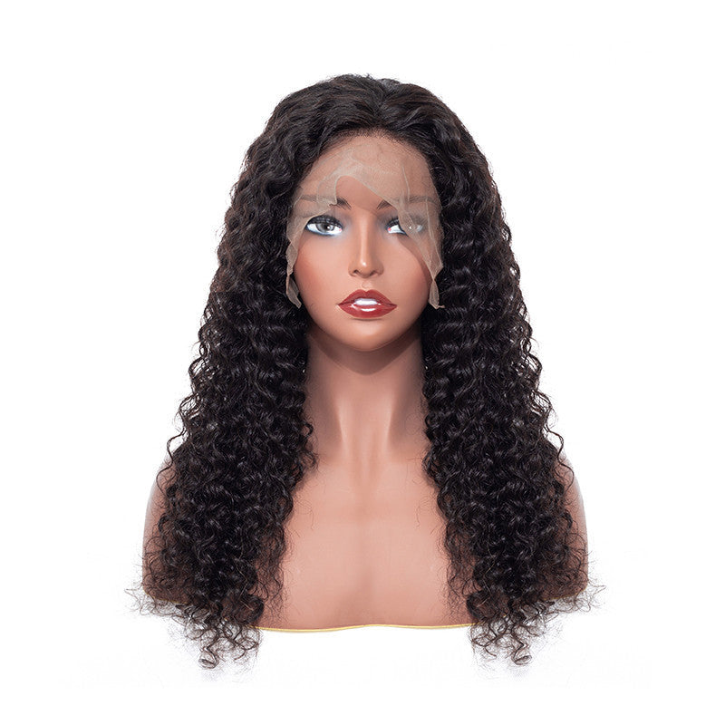 13x4 Lace Frontal Wig Human Hair - HD Transparent Lace, Pre-Plucked with Baby Hair