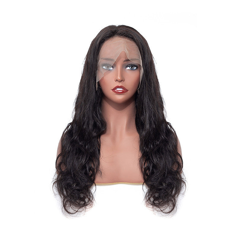 13x4 Lace Frontal Wig Human Hair - HD Transparent Lace, Pre-Plucked with Baby Hair