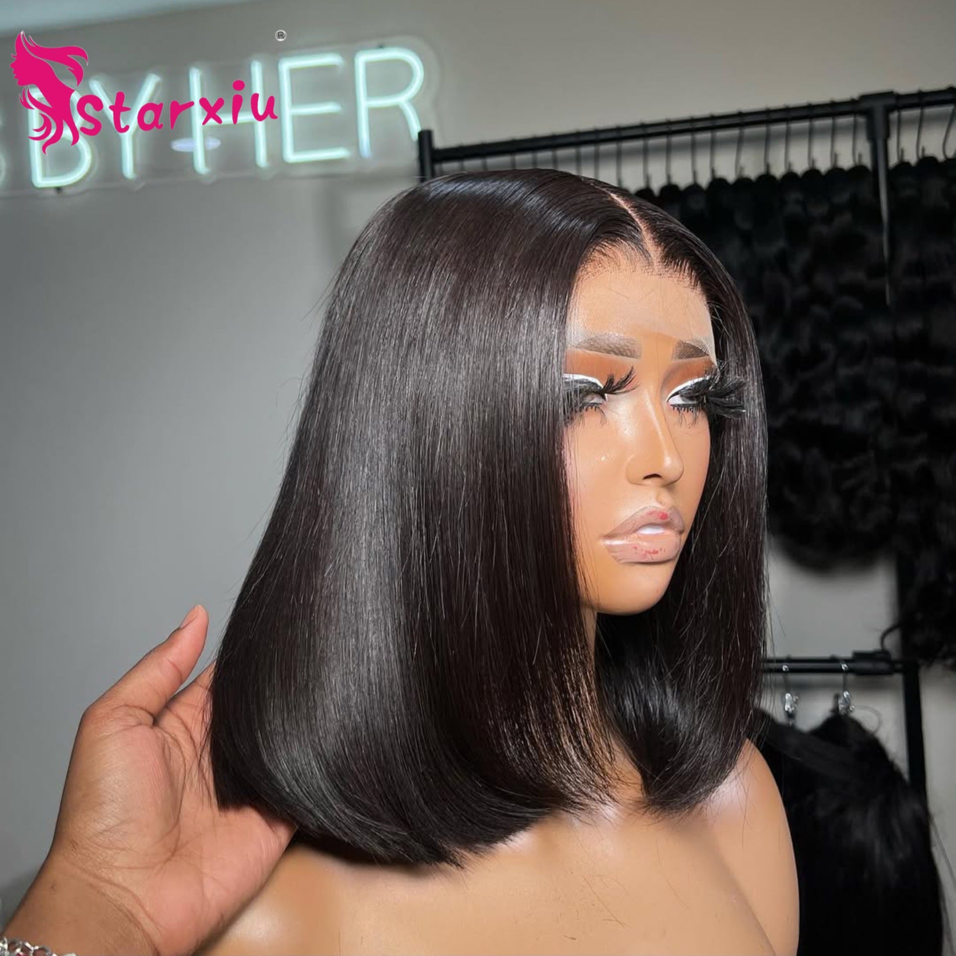 Wholesale 12A Grade Vietnamese Straight Bob Human Hair Wig - Glueless Wear-and-Go Factory Direct